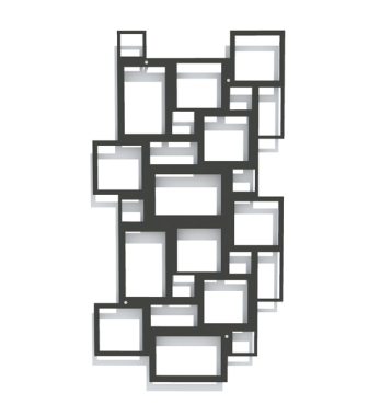 Wandspalier Metall Rom modular erweiterbar