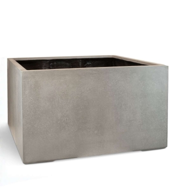 XXL Blumenkübel ROCCASTONE Beton grau 100 x 100 cm