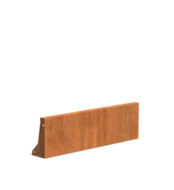 Beeteinfassung Cortenstahl 100 x 30 cm