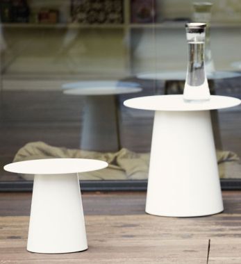 Beistelltisch Garten Weiss