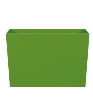Pflanzkübel Kunststoff lang hoch grün  90x40/60cm 