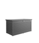 Biohort FreizeitBox Gartentruhe Dunkelgrau-Metallic 160 x 79 x 83 cm