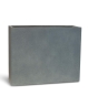 Blumenkübel hoch grau Beton 100x35x80 cm