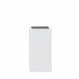 Blumenkuebel Hoch Weiss 30 X 30 X 60 Cm Amei Fiberglas