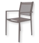 Gartenstuhl Alu Fiam Aria Taupe