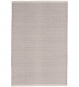 Dash & Albert Baumwollteppich Herringbone grau 76 x 244 cm