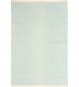 Dash & Albert Baumwollteppich Herringbone eisblau 76 x 244 cm