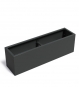Hochbeet Bausatz Metall Anthrazit 200 × 50 × 60 cm