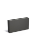 Pflanzkübel Fiberglas Anthrazit BUXUS 150 x 25 x 80 cm