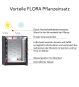 Pflanzkübel Thallo Aluminium weiß kubisch