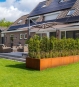 Hochbeet Cortenstahl rechteckig 200x100x40 cm