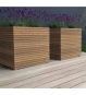 Pflanzgefäß Holz Malaga Rhombus ADEZZ