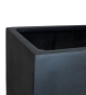 Pflanzkübel Steinoptik Anthrazit Detail