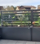 Aufsatz Rankgitter Grau für Biohort Hochbeet Sichtschutz Terrassengestaltung