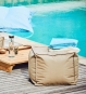 Sitzsack Pouf qwen für Outdoor, Terrasse und Garten
