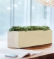 Balkonkasten Blumenkasten Pflanzkasten in beige