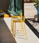 Farbiger Metall Barstuhl mori für Garten und Terrasse 2er Set von Jan Kurtz