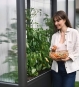 Biohort FLORENTINA Gewächshaus Anwendung als Hochbeet