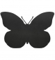 KalaMitica Metallplatte Schmetterling