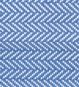 Outdoor Teppich Herringbone französisch blau
