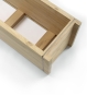 Blumenkasten Holz mit offenem Boden