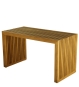 Gartenbank Holz TIVOLI 8cm breit freigestelltes Foto