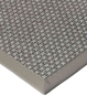 Outdoor Teppich KAREE Select Silber Bordüre aus Kuverttechnik