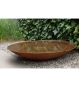 Runde Wasserschale für den Garten Rostoptik 80cm, 100cm, 120cm, 150cm, 200cm