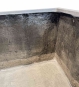 XL Blumenkübel aus Beton 100x100 Aufnahme der Innenansicht