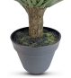 Palmlilie Kunstpflanze Yucca rostrata im Topf – stabile Ausführung mit naturgetreuem Stamm und dichter Blattrosette