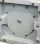 Pflanzkübel Beton Nahaufnahme Unterseite