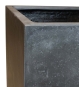 Blumenkuebel Beton Anthrazit 60 X 60 X 60 Cm Detail Matte Oberflaeche Kante