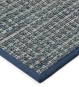 Outdoor-Teppich ANTIGUA Blau Bordüre in Kuverttechnik