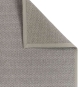 Outdoor Teppich KAREE Select Silber Mattes Hellgrau
