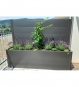 Pflanzbeet Belvedere von Biohort als Sichtschutzelement für Balkone