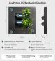LivePicture Go Bamboo Pflanzenbild Infografik, Bilderrahmen für lebende Pflanzen mit Wassertank 52x52 cm