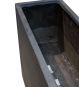 Raumteiler Beton in Anthrazit mit Zwischenboden