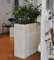 Raumteiler Blumenkübel hell beige innen